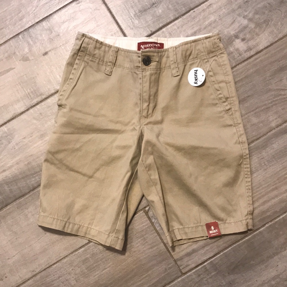 Arizona Jean Co. Boys khaki shorts, NWT